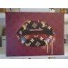 Louis Vuitton Lips Fashion Glam Pop Art Modern Graffiti Wall Art