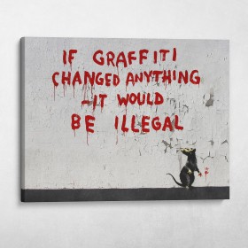If Graffiti Changed Anything Banksy Street Art