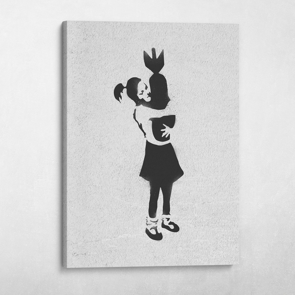 Bomb Hugger Banksy Street Art