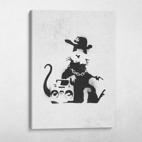 Gangster Rat Banksy Street Art