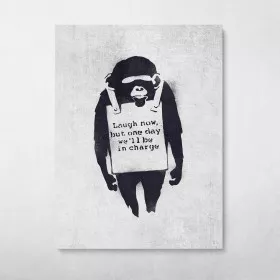 Laugh Now Banksy Street Art