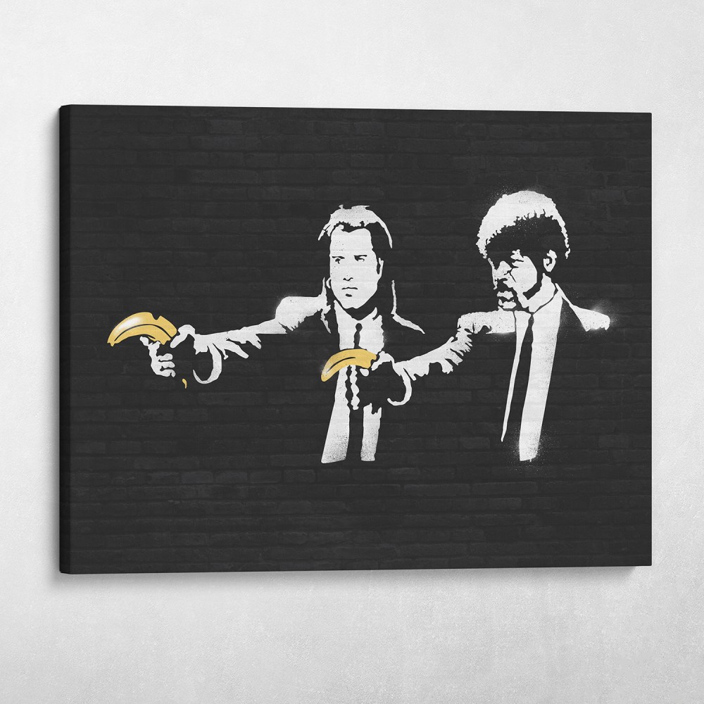 Pulp Fiction Banksy Street Art Pulp Fiction Banksy Street Art