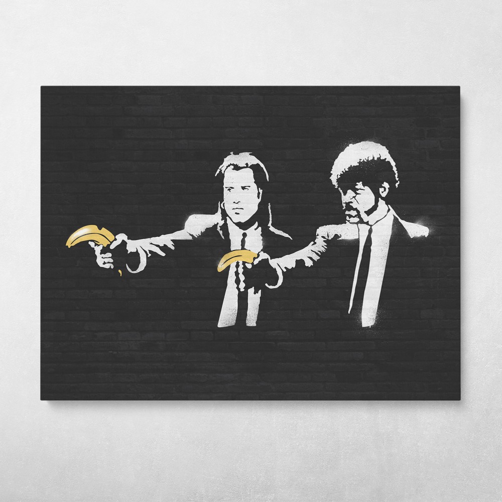 Pulp Fiction Banksy Street Art Pulp Fiction Banksy Street Art