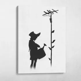 Watering Girl Banksy Street Art