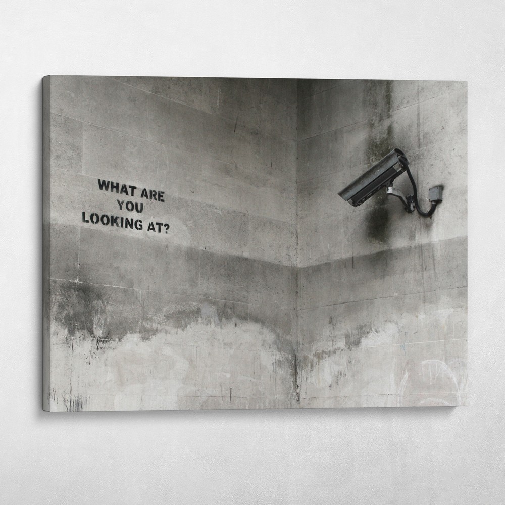 What Are You Looking At Banksy Street Art What Are You Looking At Banksy Street Art