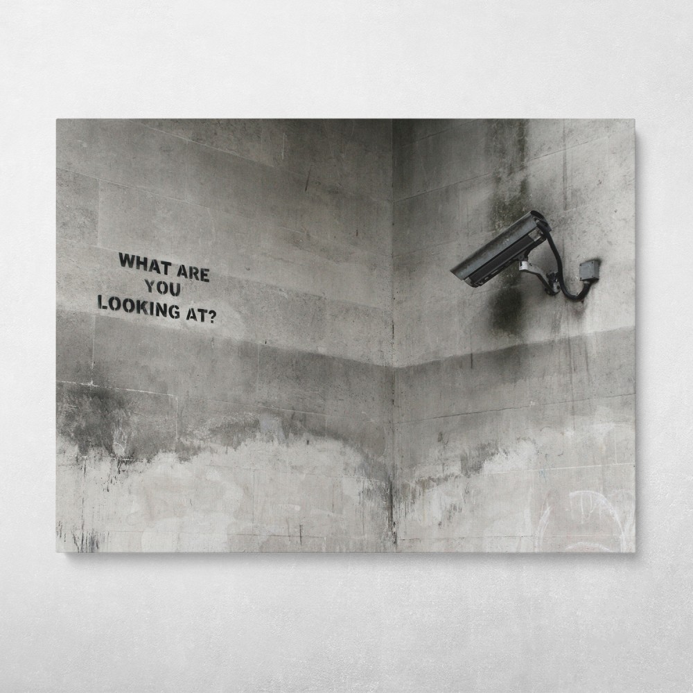 What Are You Looking At Banksy Street Art What Are You Looking At Banksy Street Art