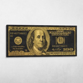 Gold Ben Franklin