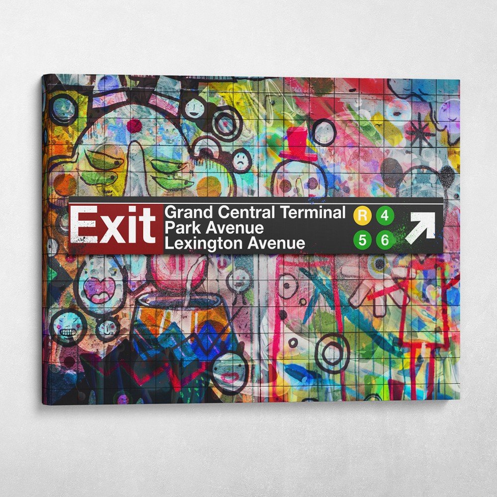 Subway Grand Central Graffiti Subway Grand Central Graffiti