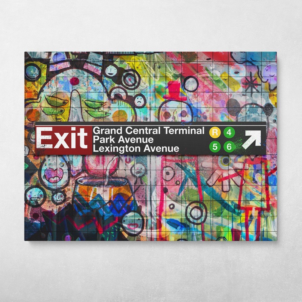 Subway Grand Central Graffiti Subway Grand Central Graffiti