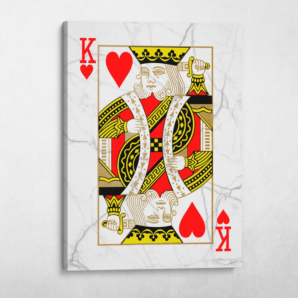 King And Queen Of Hearts Set (White) King And Queen Of Hearts Set (White)