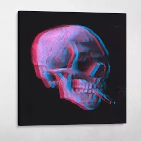 Van Gogh Pop Art Skull
