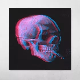 Van Gogh Pop Art Skull