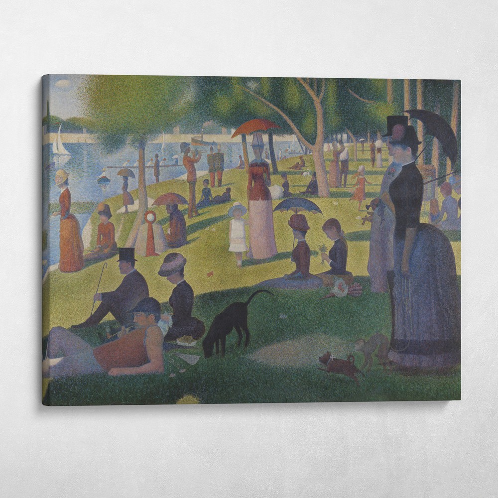 A Sunday on La Grande Jatte - Georges Seurat A Sunday on La Grande Jatte - Georges Seurat