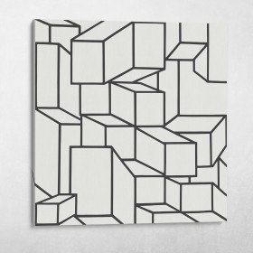 Abstract Minimalist Cubes