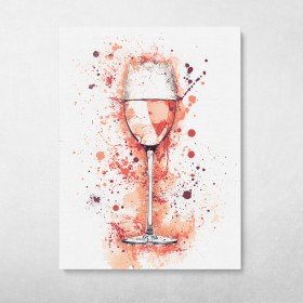 Wine Glass Splatter