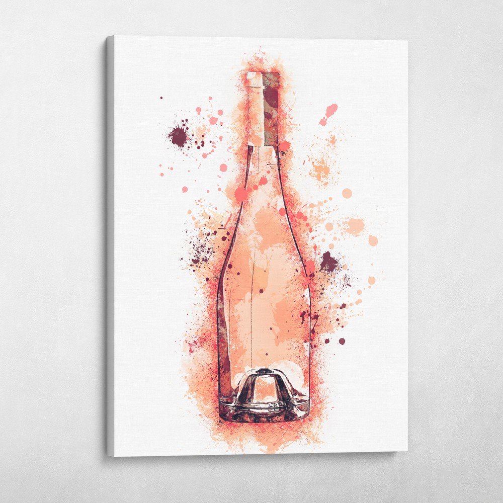 Wine Bottle Splatter Wine Bottle Splatter