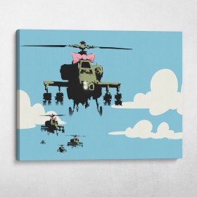 Happy Choppers Banksy Street Art