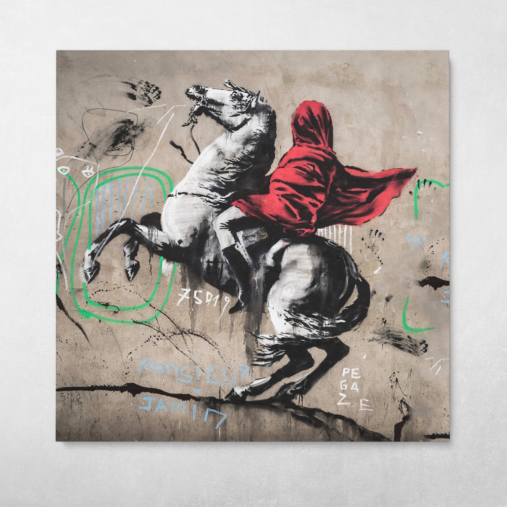 Horse Rider Banksy Street Art Horse Rider Banksy Street Art