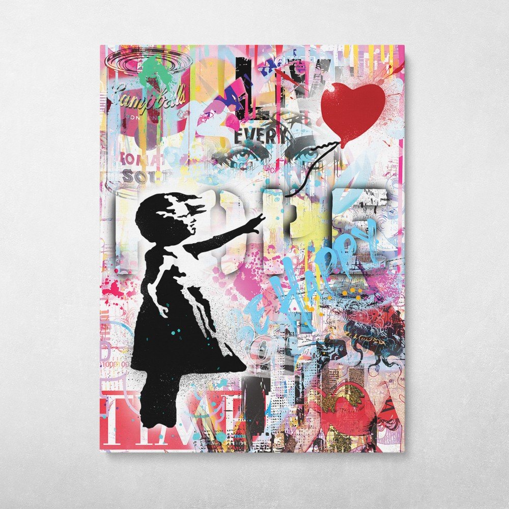 Hope II Banksy Street Art Hope II Banksy Street Art