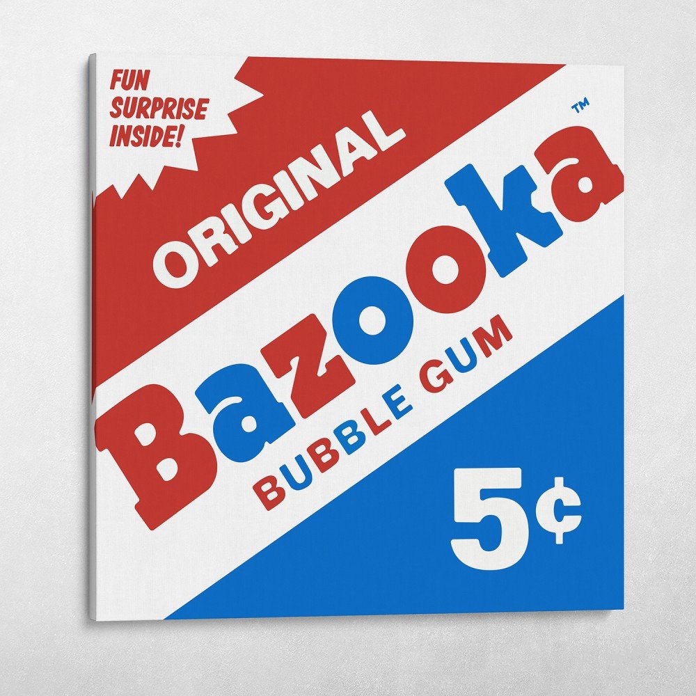 Bazooka Vintage Label Bazooka Vintage Label