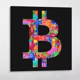 Bitcoin & Dollar Sign Set