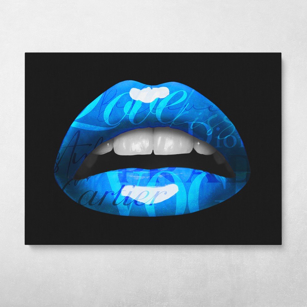 Glam Lips (Blue) Glam Lips (Blue)