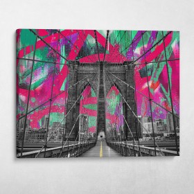 Brooklyn Bridge Graffiti Street Art