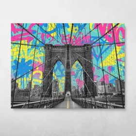 Brooklyn Bridge Graffiti Pop Art