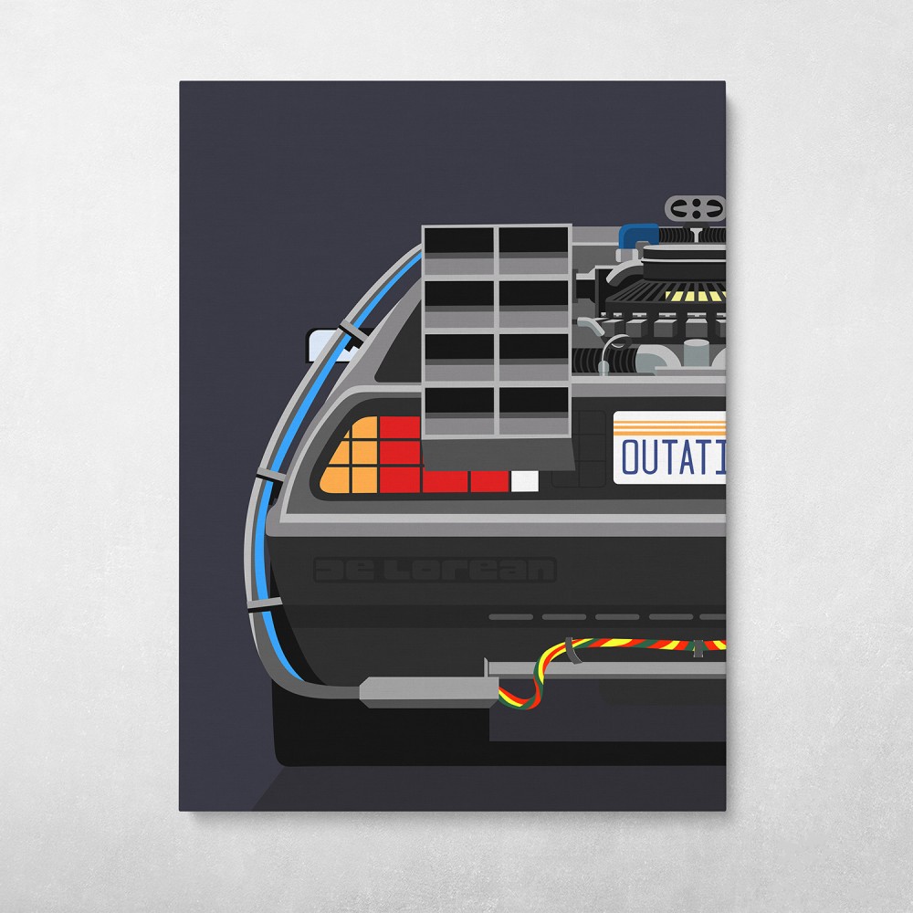 Delorean Back Delorean Back