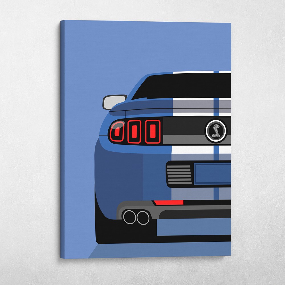 Mustang Shelby GT500 Back Mustang Shelby GT500 Back