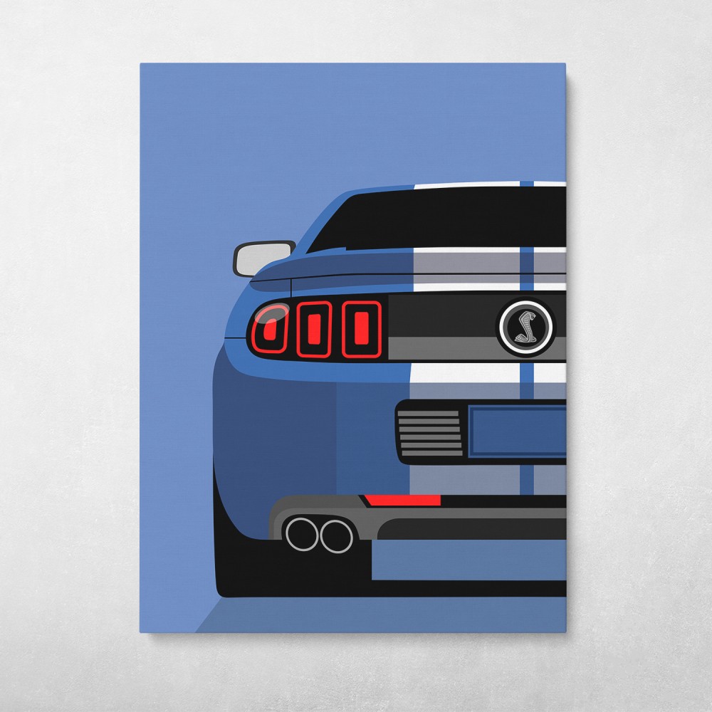 Mustang Shelby GT500 Back Mustang Shelby GT500 Back