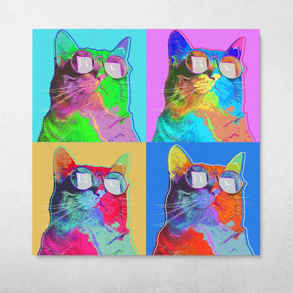 Pop Art Cat