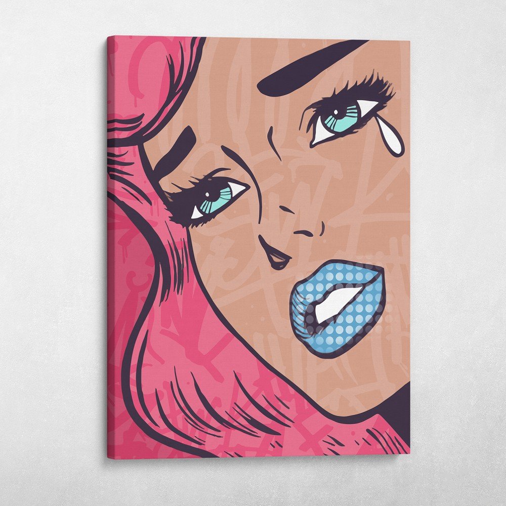 Crying Girl Graffiti #1 Crying Girl Graffiti #1