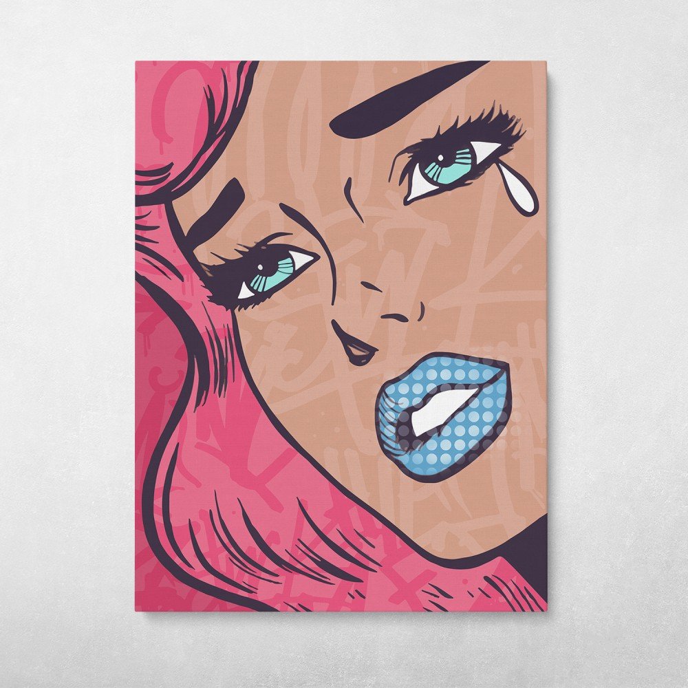 Crying Girl Graffiti #1 Crying Girl Graffiti #1