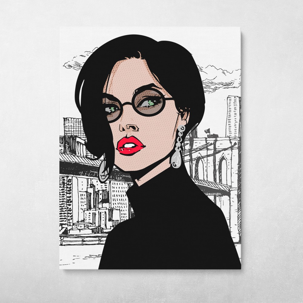 Dark Hair Girl In The CIty Dark Hair Girl In The CIty