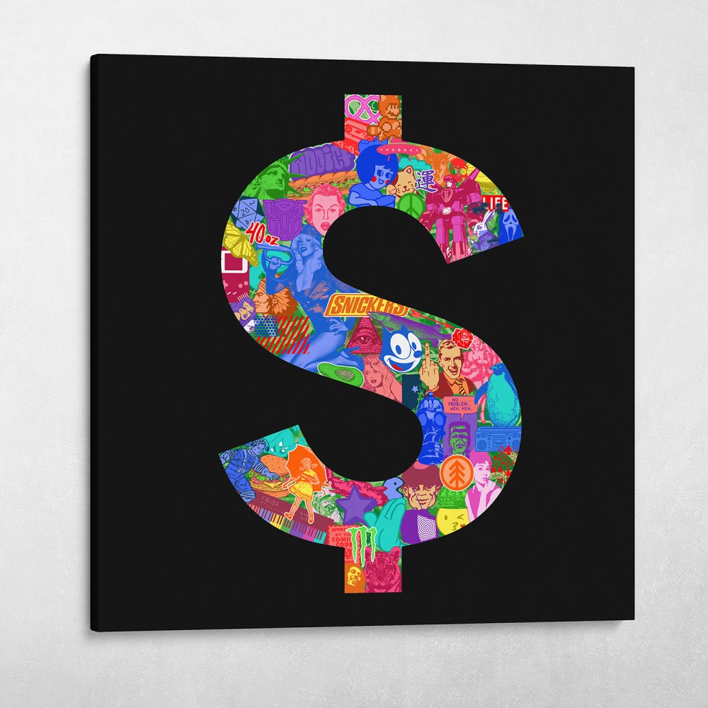 Dollar Sign Collage Dollar Sign Collage
