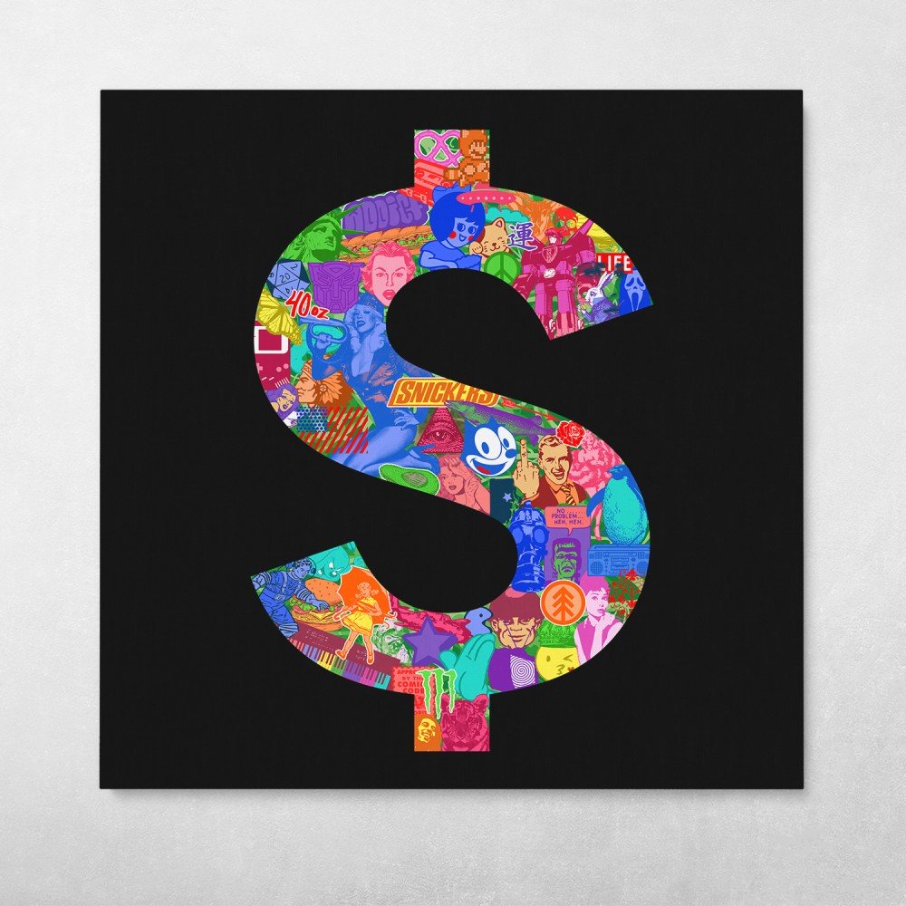 Dollar Sign Collage Dollar Sign Collage