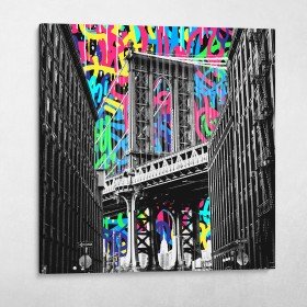 DUMBO Brooklyn Graffiti Pop Art