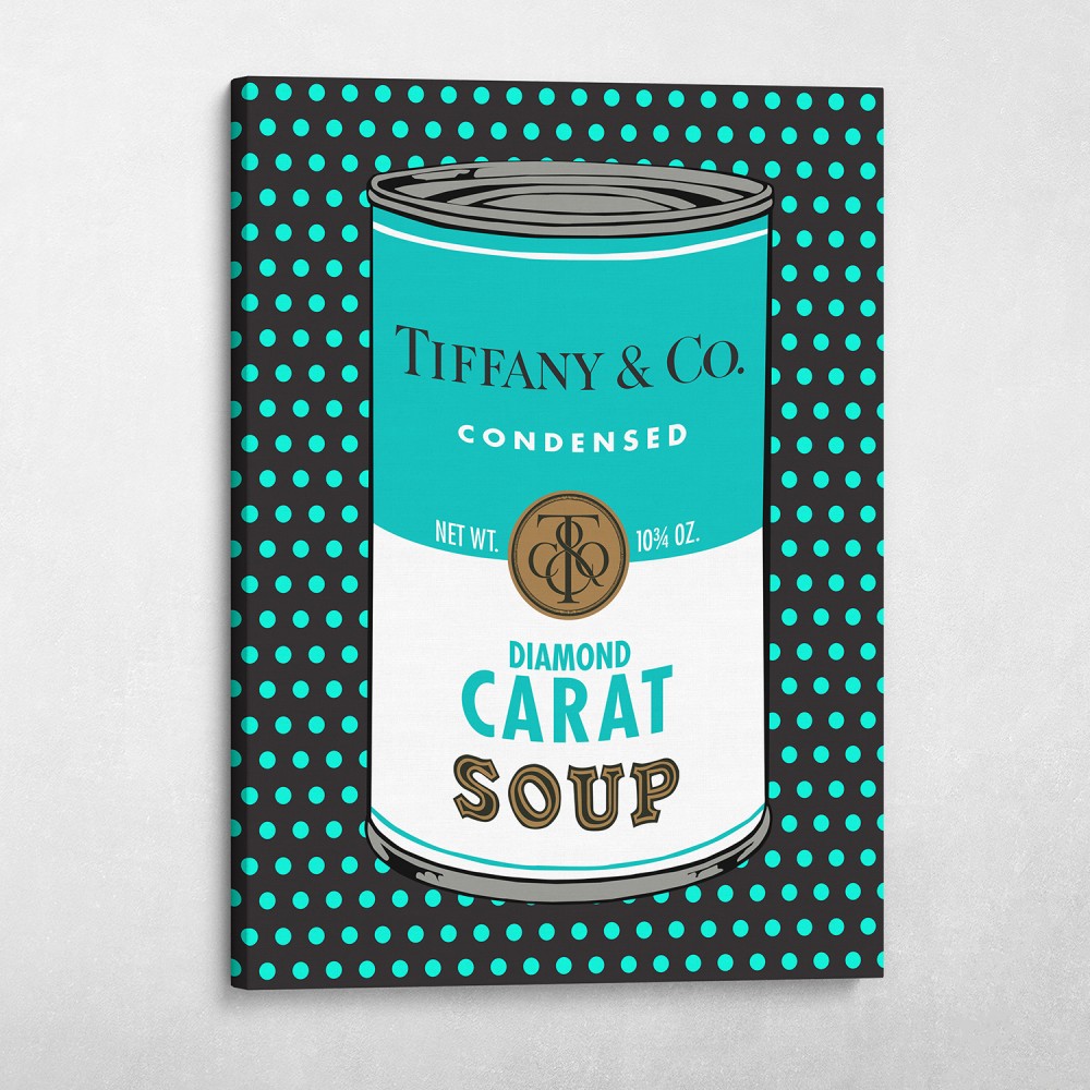 Tiffany Fashion Soup Pop Art Glam Wall Art