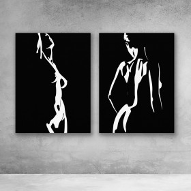 Female Silhouette Set