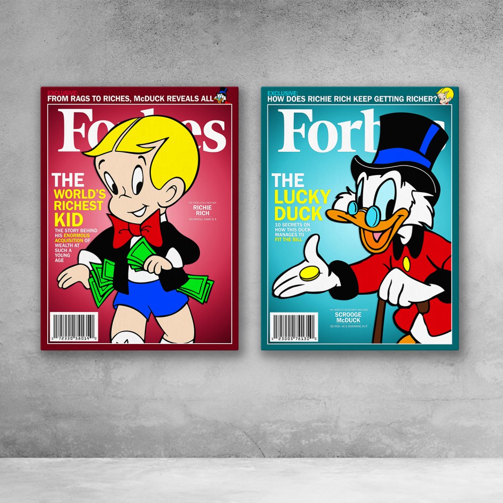 Forbes Cartoon Cover Set Forbes Cartoon Cover Set