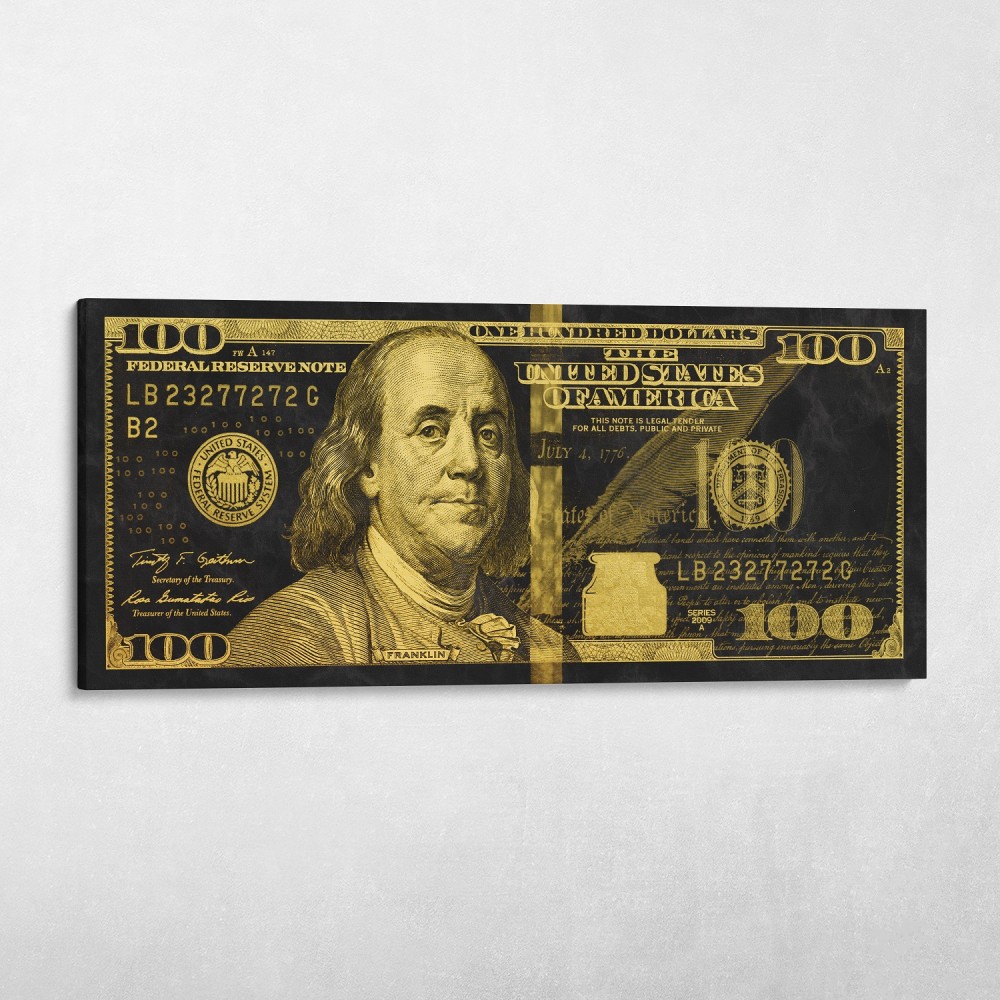 Gold Ben Franklin (New Style)
