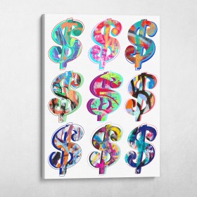 Graffiti Dollar Signs