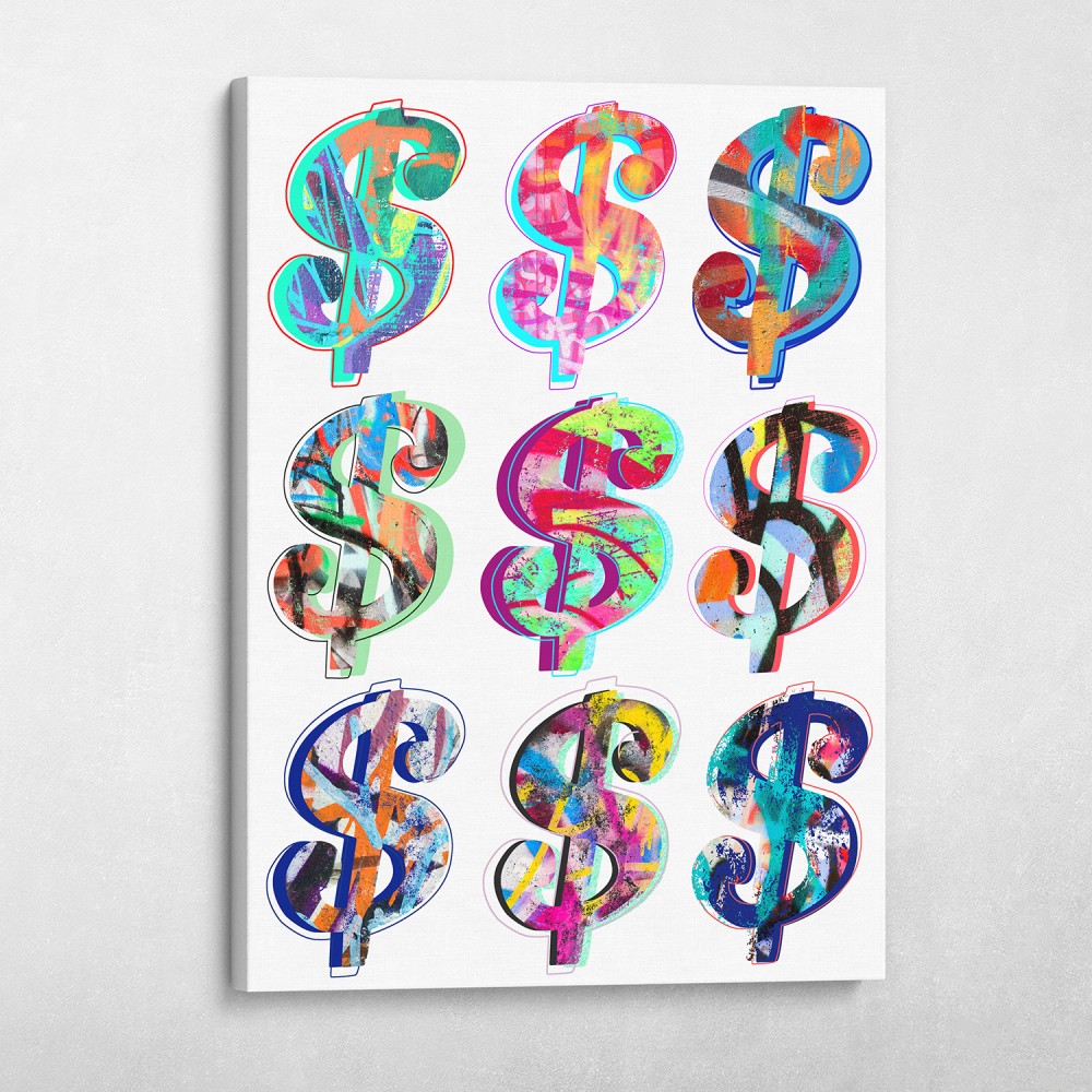 Graffiti Dollar Signs Graffiti Dollar Signs