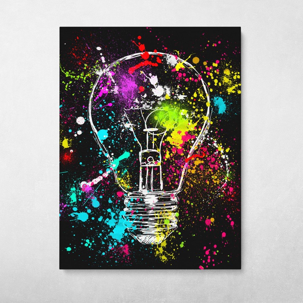 Graffiti Lightbulb