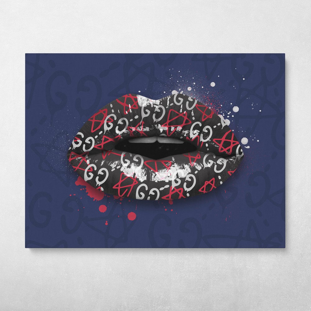 Gucci Ghost Lips (Red/White) Gucci Ghost Lips (Red/White)