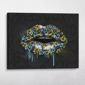 Gucci Ghost Lips (Yellow/Blue)