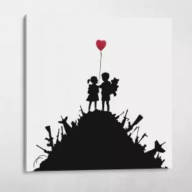 Kids On Guns Banksy Street Art
