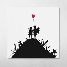 Kids On Guns Banksy Street Art