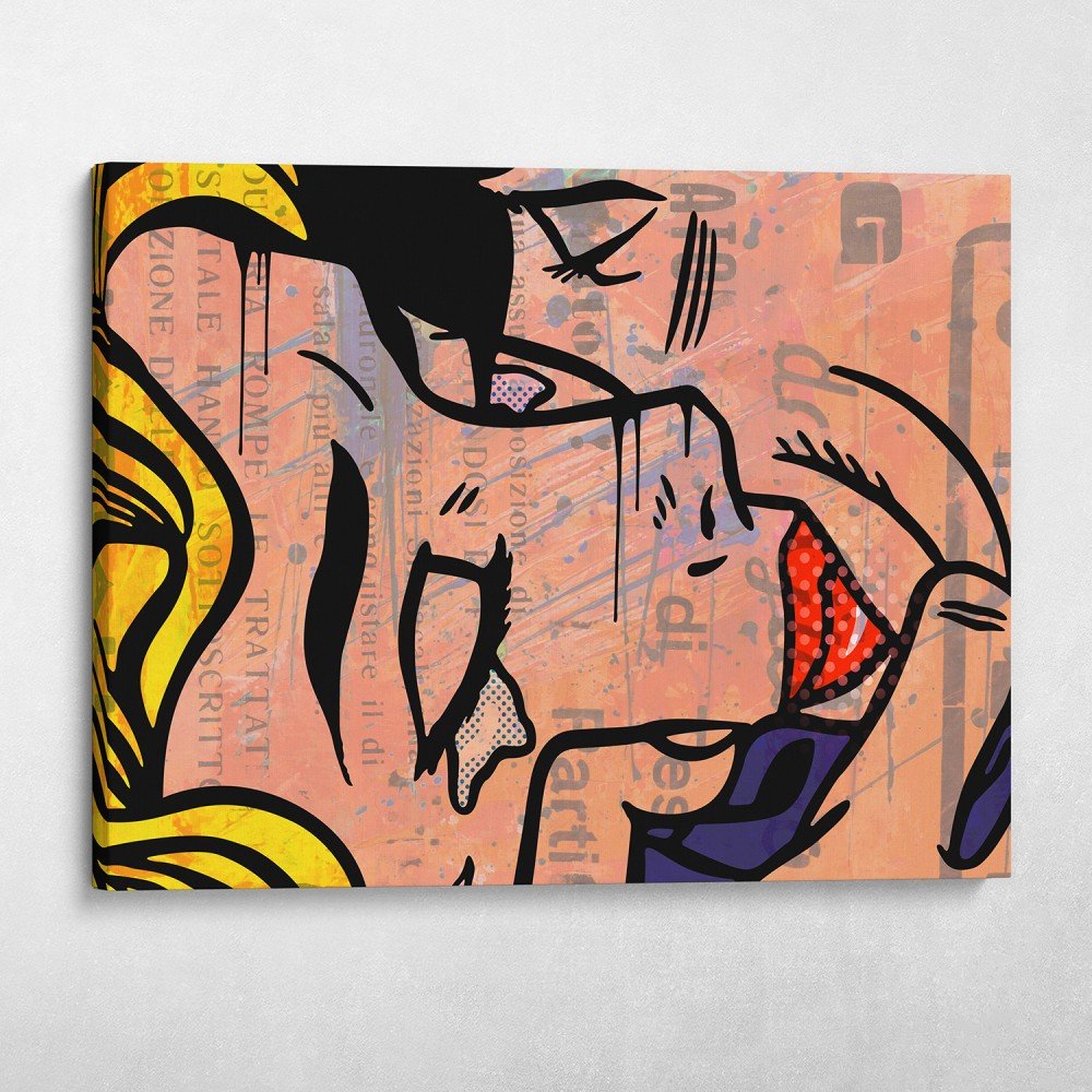 Kiss Graffiti Street Art Kiss Graffiti Street Art